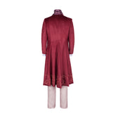 Movie Wonka Willy Wonka Red Coat Set Cosplay Costume Halloween Carnival Suit